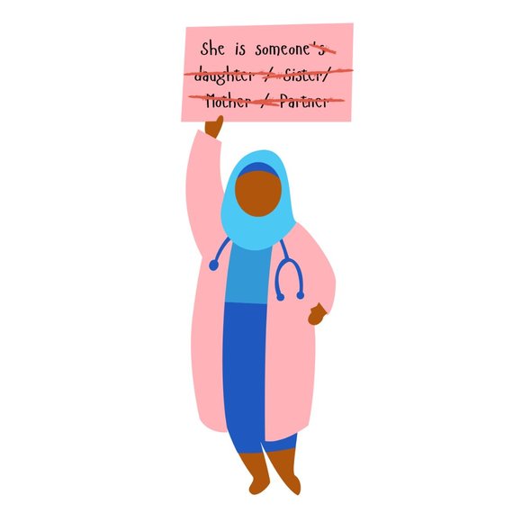 Other - She is Someone sticker (3x3)